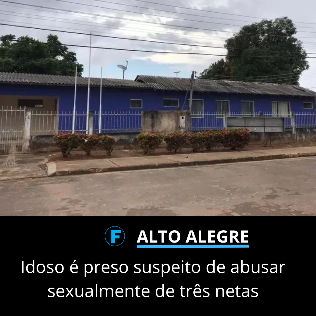 Idoso é preso suspeito de abusar sexualmente de três netas