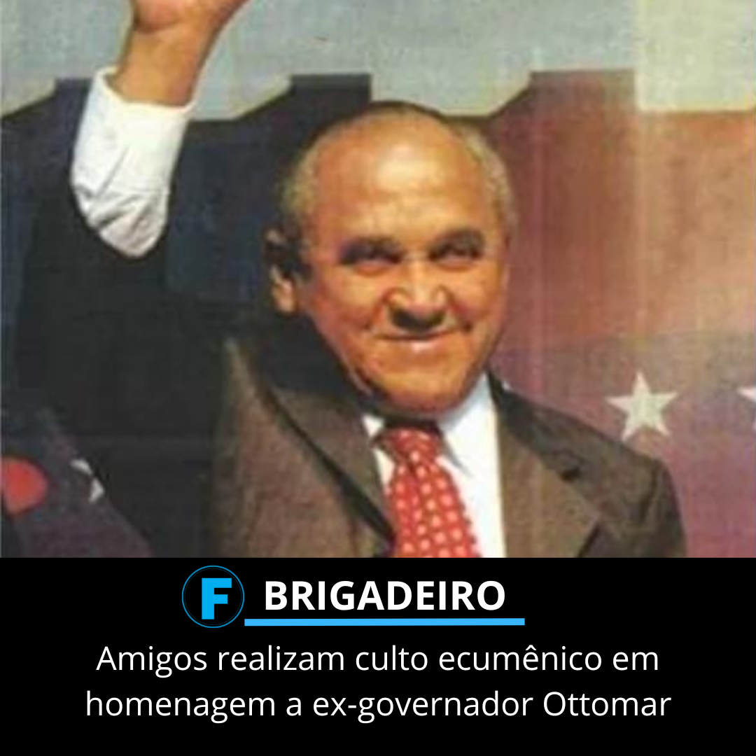 Amigos realizam culto ecumênico em homenagem a ex-governador Ottomar