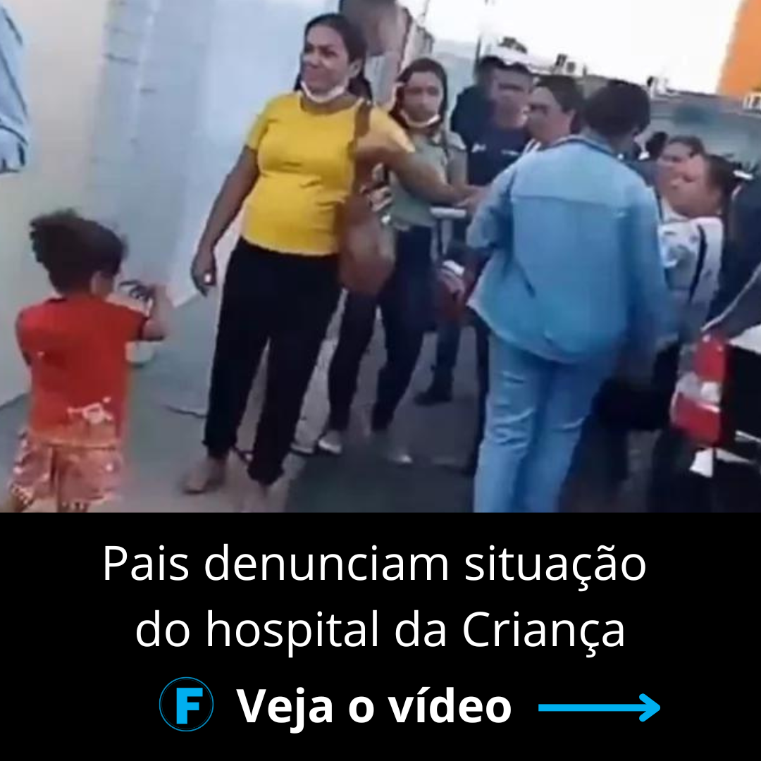 Pais denunciam situação do hospital da Criança. Veja vídeo