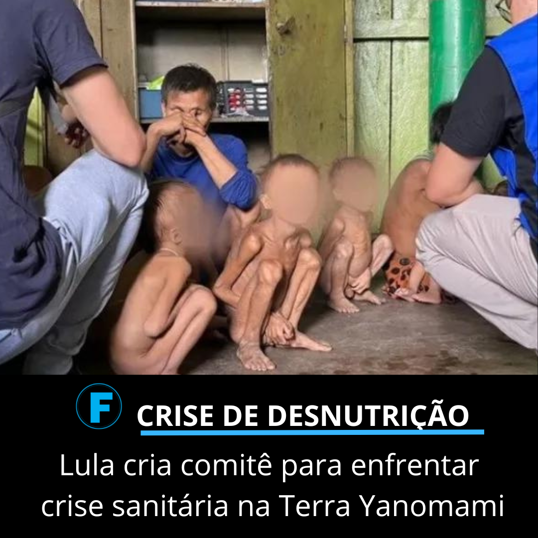 Lula cria comitê para enfrentar crise sanitária na Terra Yanomami