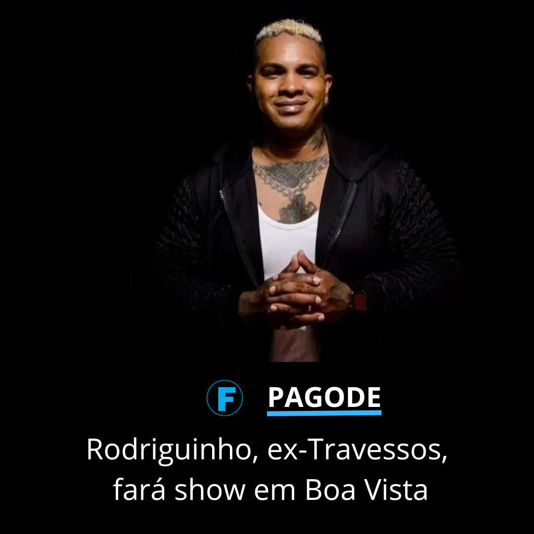 Rodriguinho, ex-Travessos, fará show em Boa Vista
