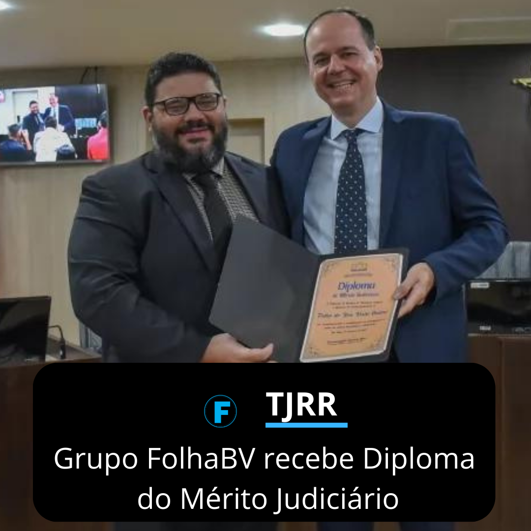 Grupo FolhaBV recebe Diploma do Mérito Judiciário