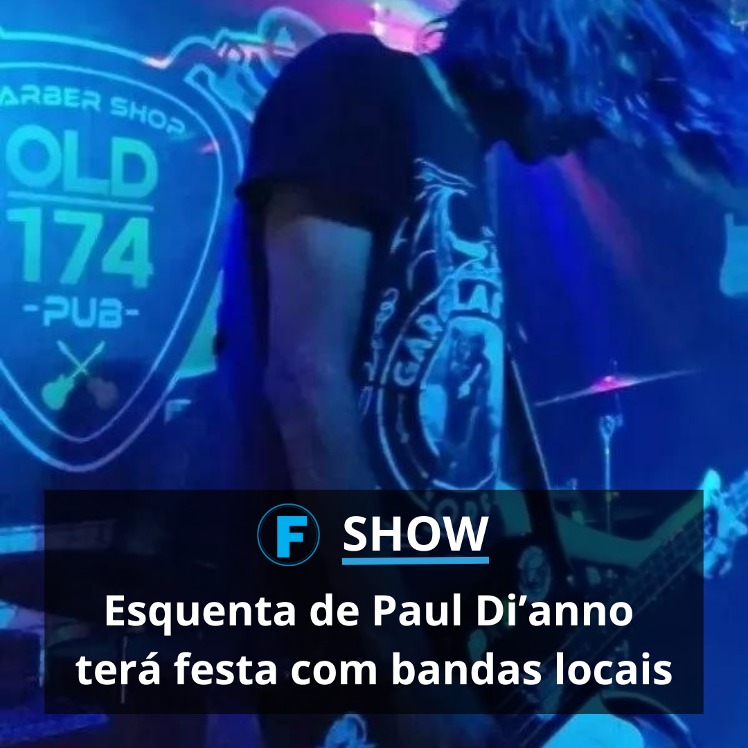 Esquenta de Paul Di’anno terá festa com bandas locais