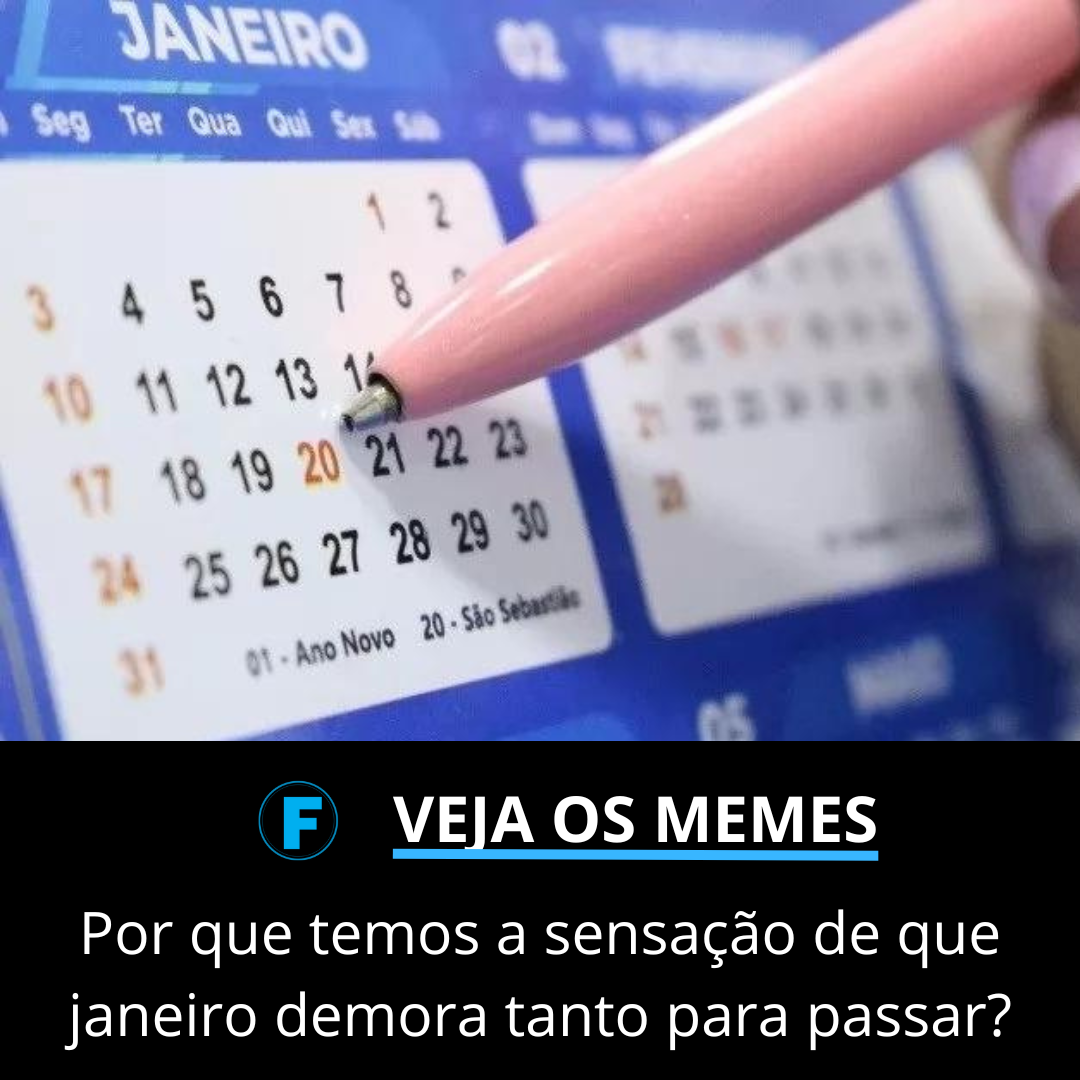 Por que temos a sensação de que janeiro demora tanto para passar?