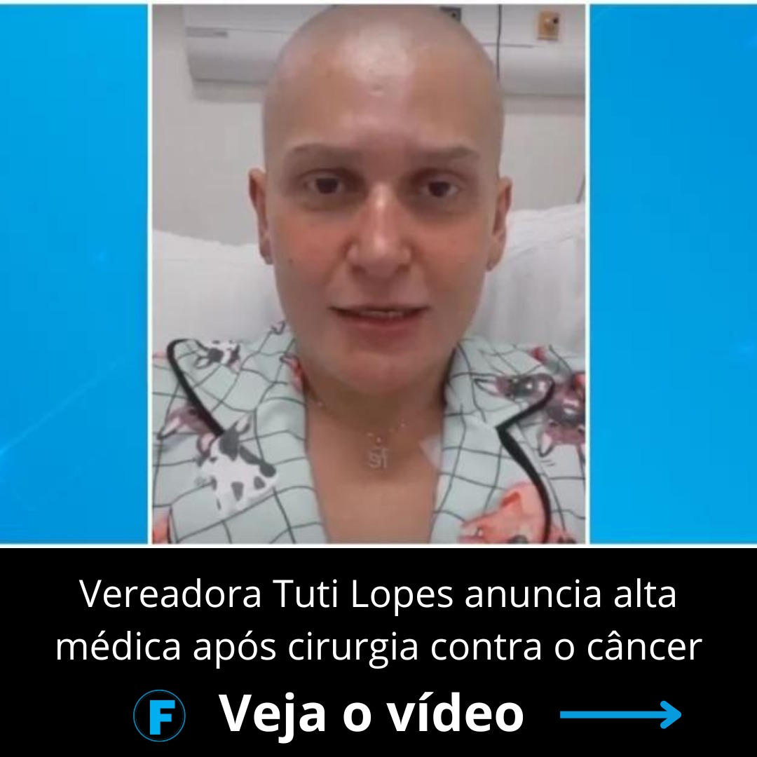Vereadora Tuti Lopes anuncia alta médica após cirurgia contra o câncer