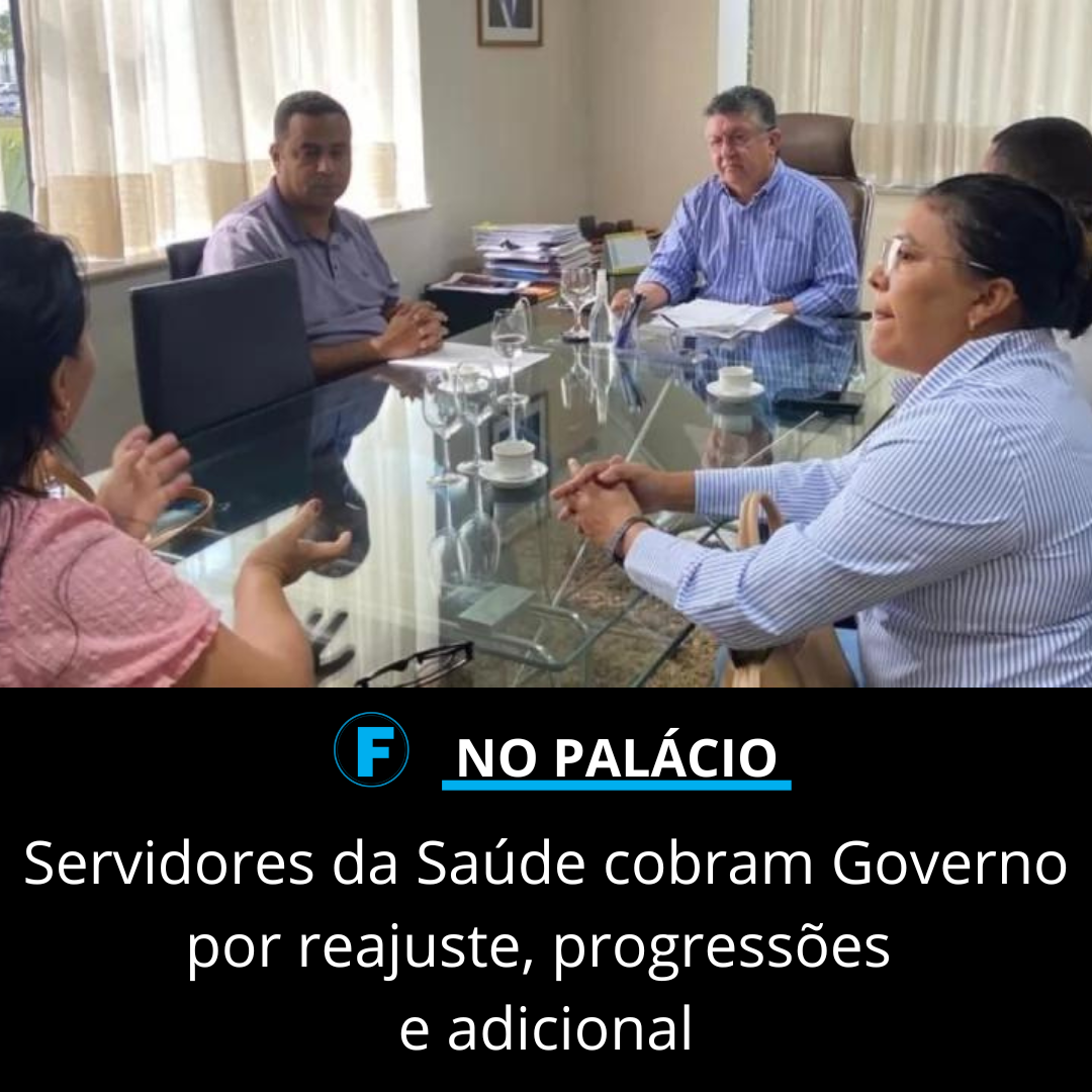 Servidores da Saúde cobram Governo por reajuste, progressões e adicional