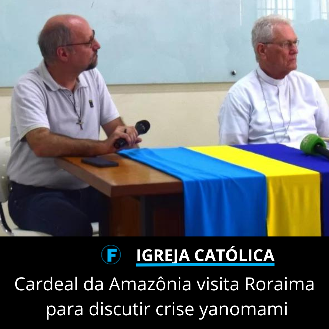 Cardeal da Amazônia visita Roraima para discutir crise yanomami