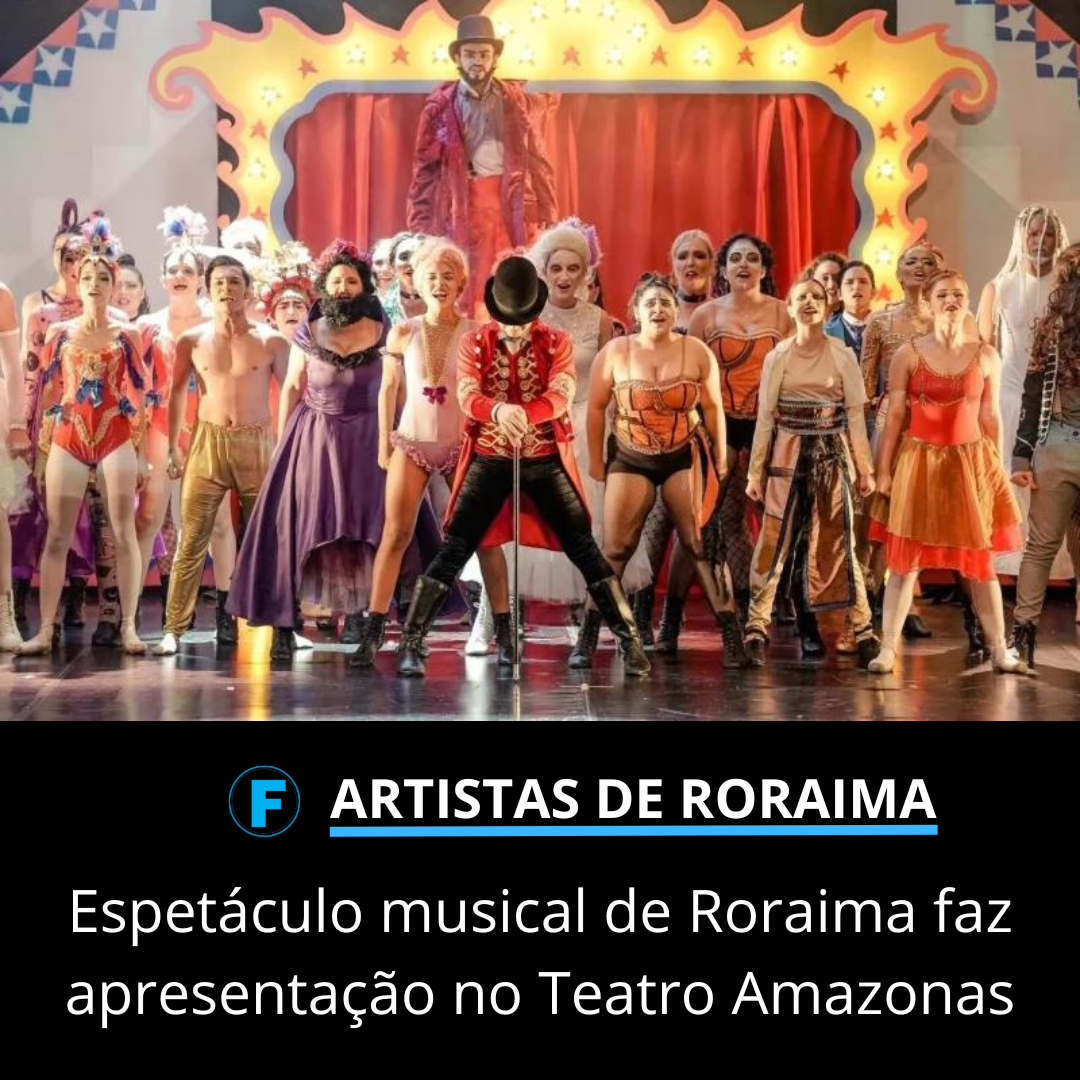 Espetáculo musical de Roraima faz apresentação no Teatro Amazonas