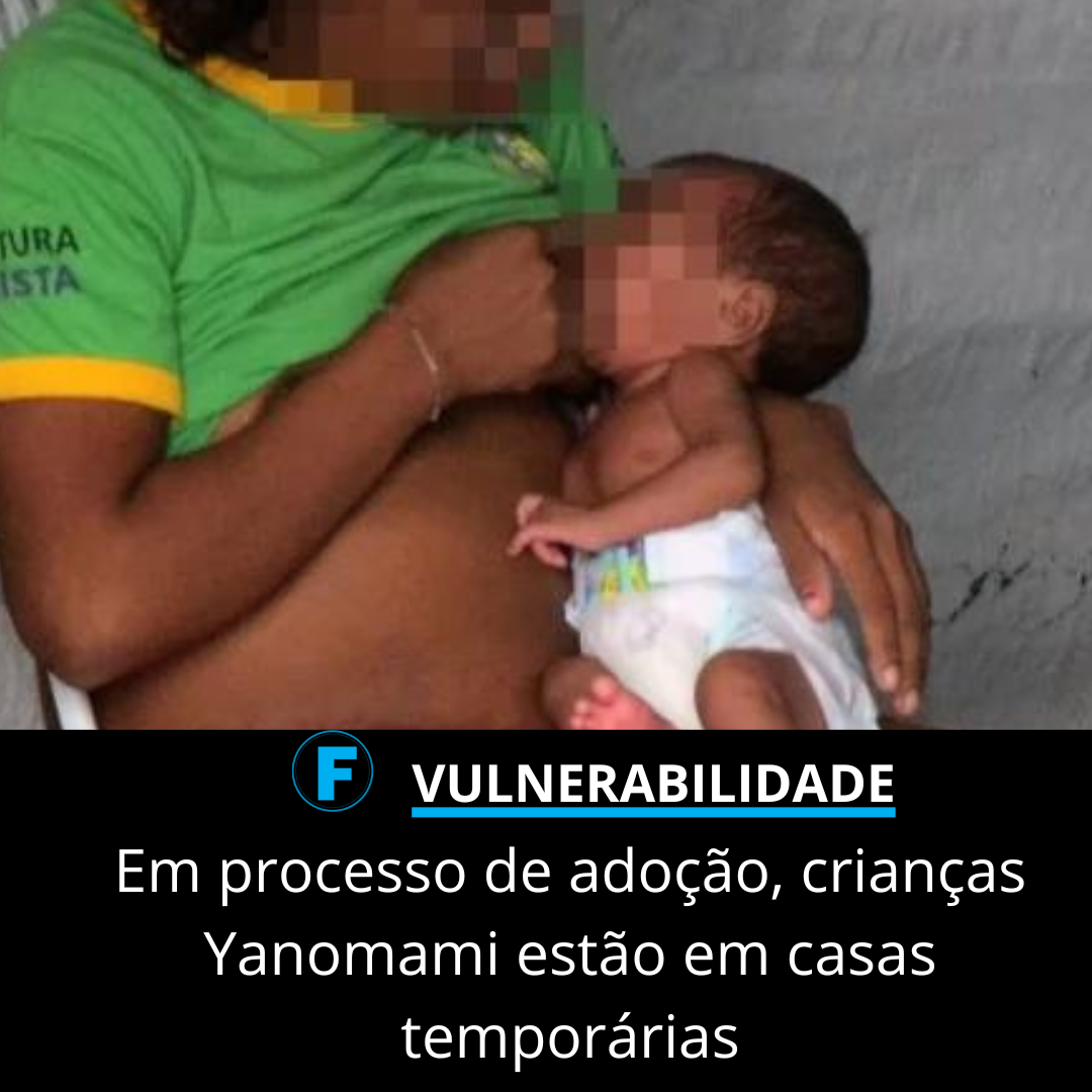 Em processo de adoção, crianças Yanomami estão em casas temporárias