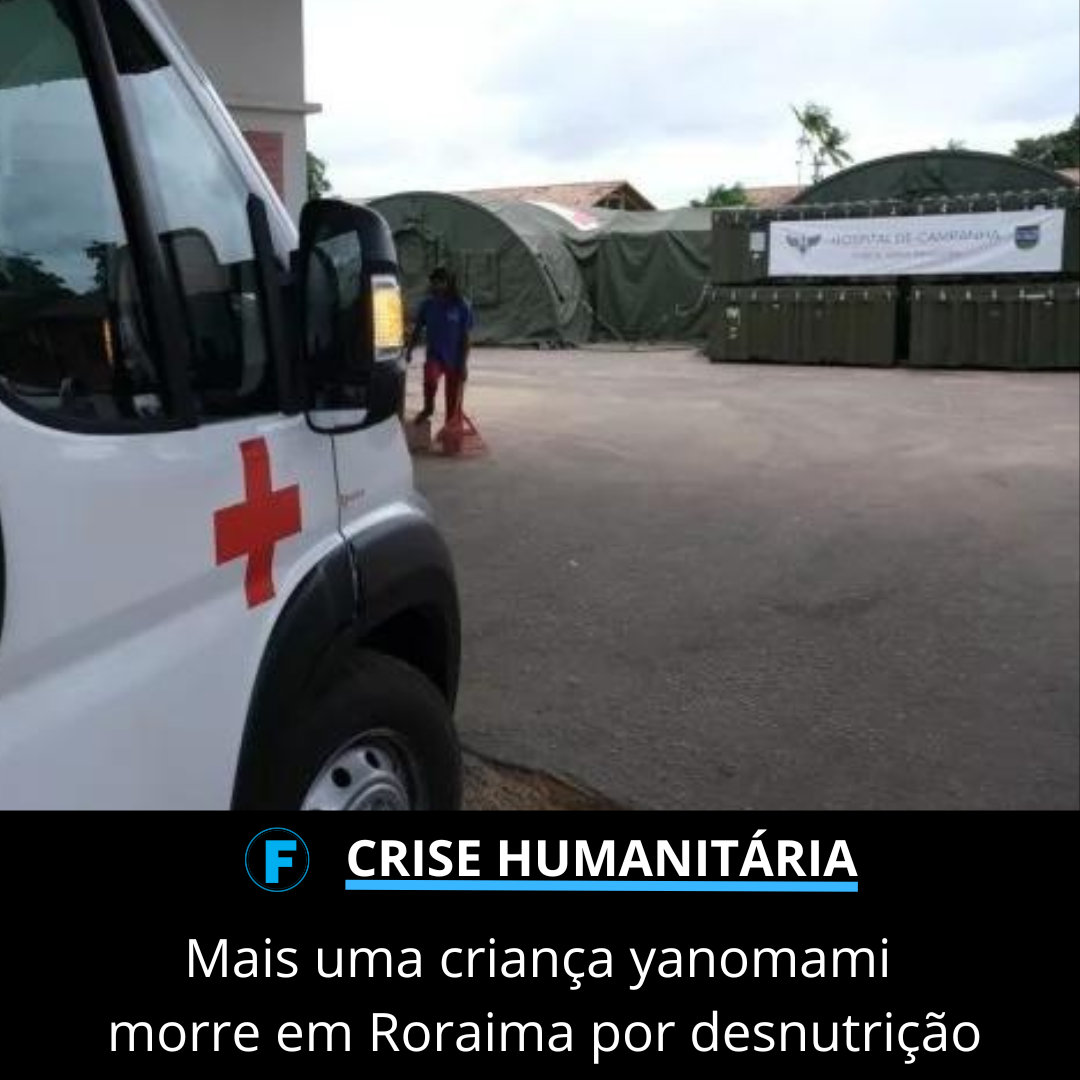 Mais uma criança yanomami morre em Roraima por desnutrição