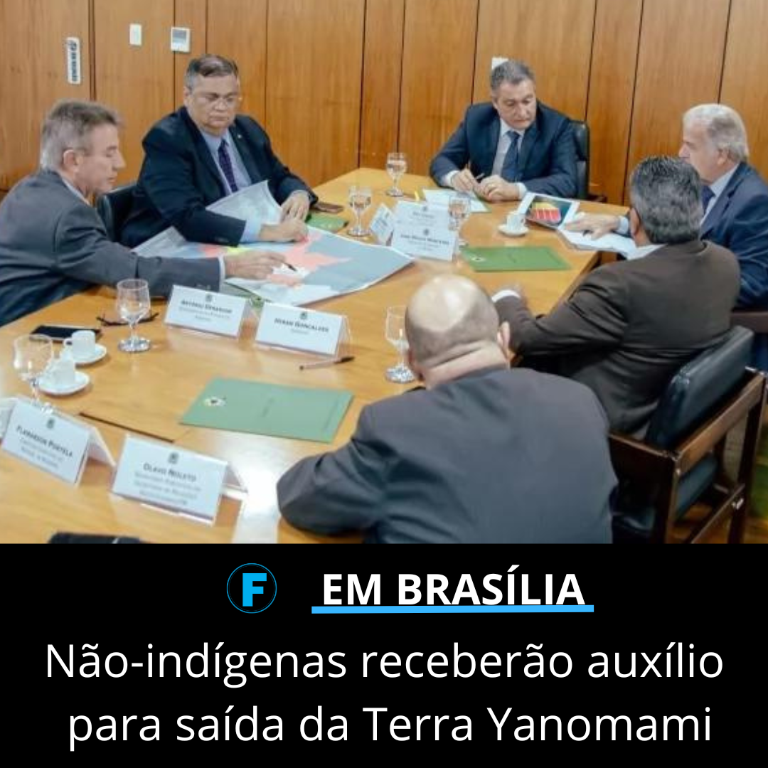 Não-indígenas receberão auxílio para saída da Terra Yanomami