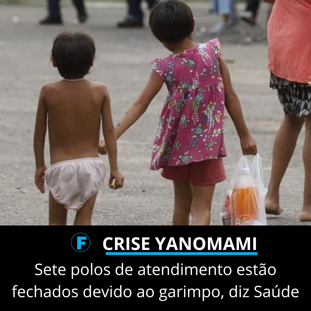 Sete polos de atendimento estão fechados devido ao garimpo, diz Saúde