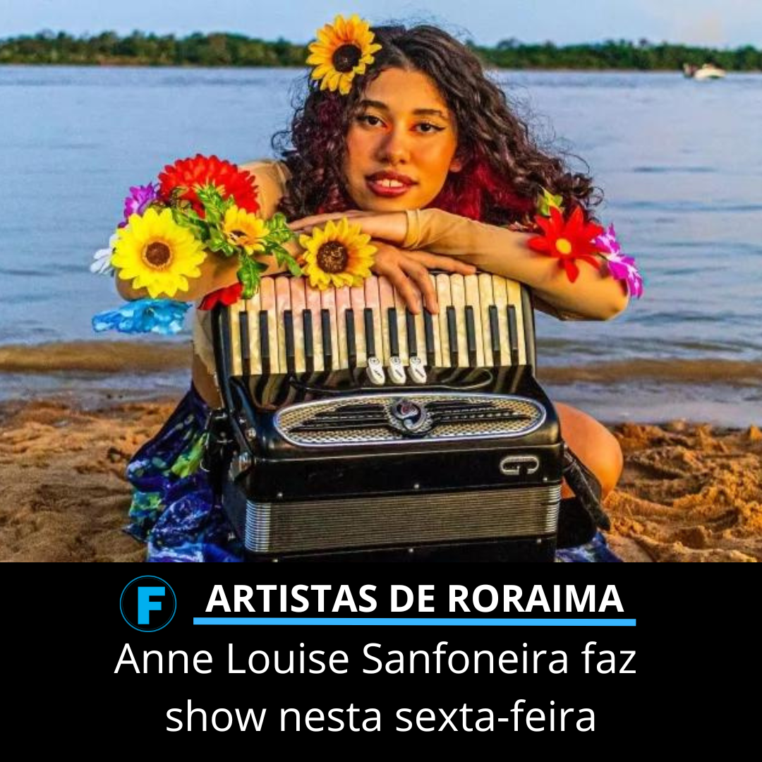 Anne Louise Sanfoneira faz show nesta sexta-feira