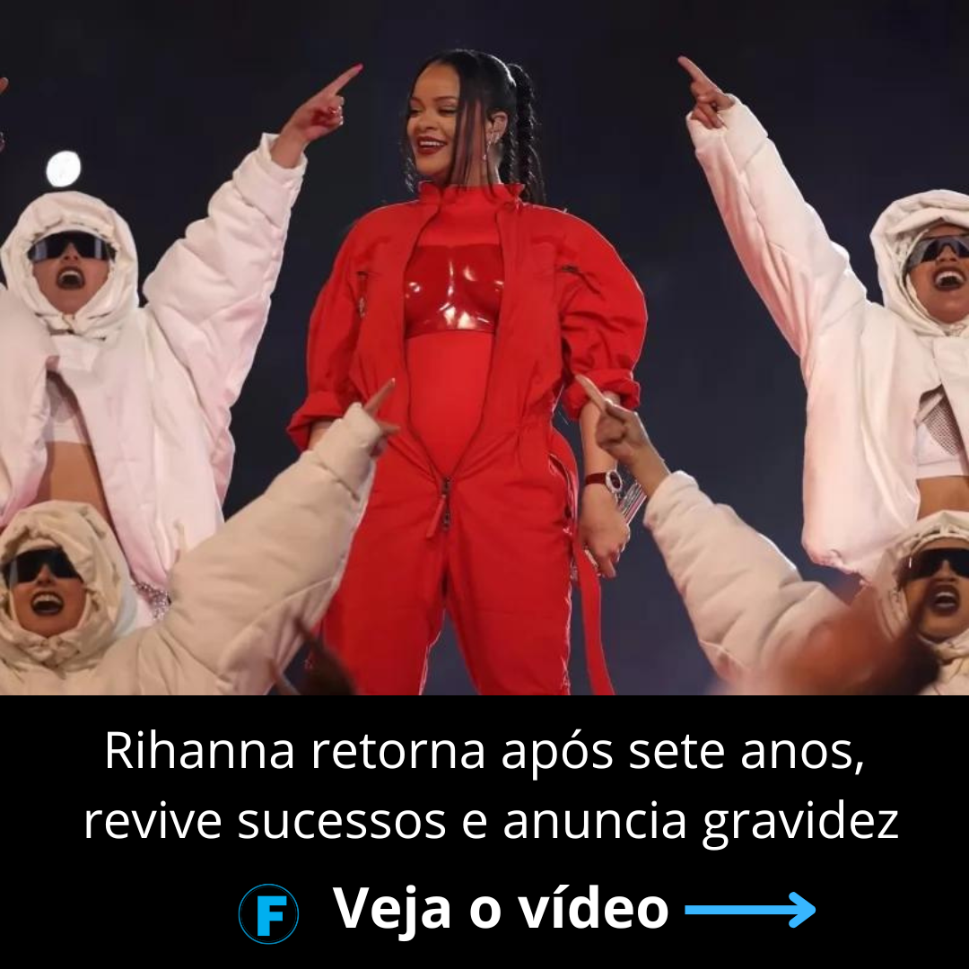 Rihanna retorna após sete anos, revive sucessos e anuncia gravidez