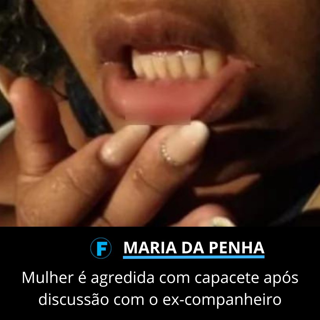 Mulher é agredida com capacete após discussão com o ex-companheiro