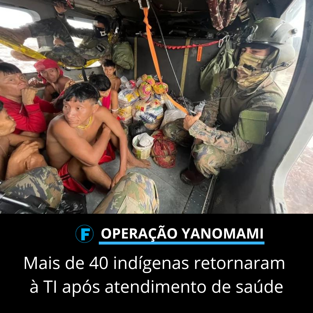 Mais de 40 indígenas retornaram à TI após atendimento de saúde