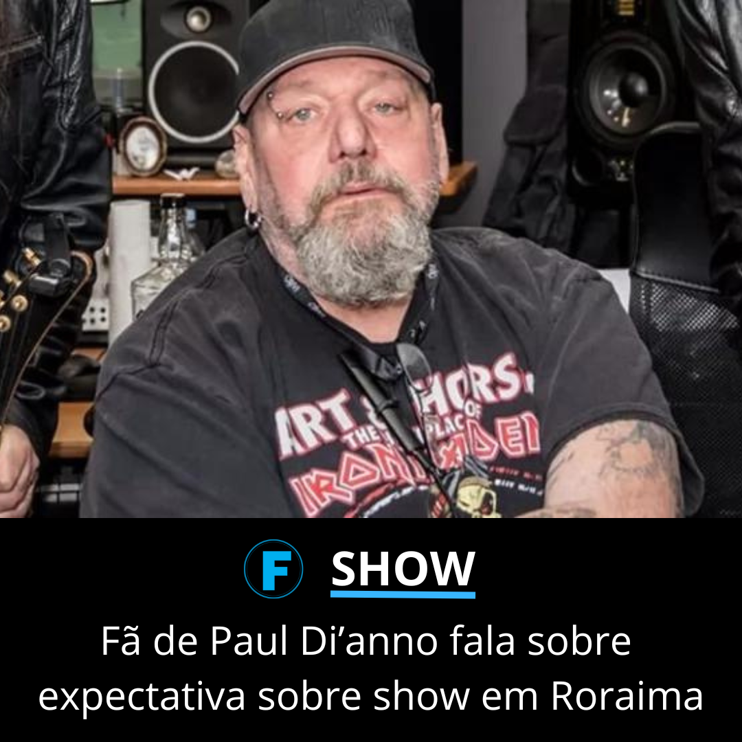 Fã de Paul Di’anno fala sobre expectativa sobre show em Roraima