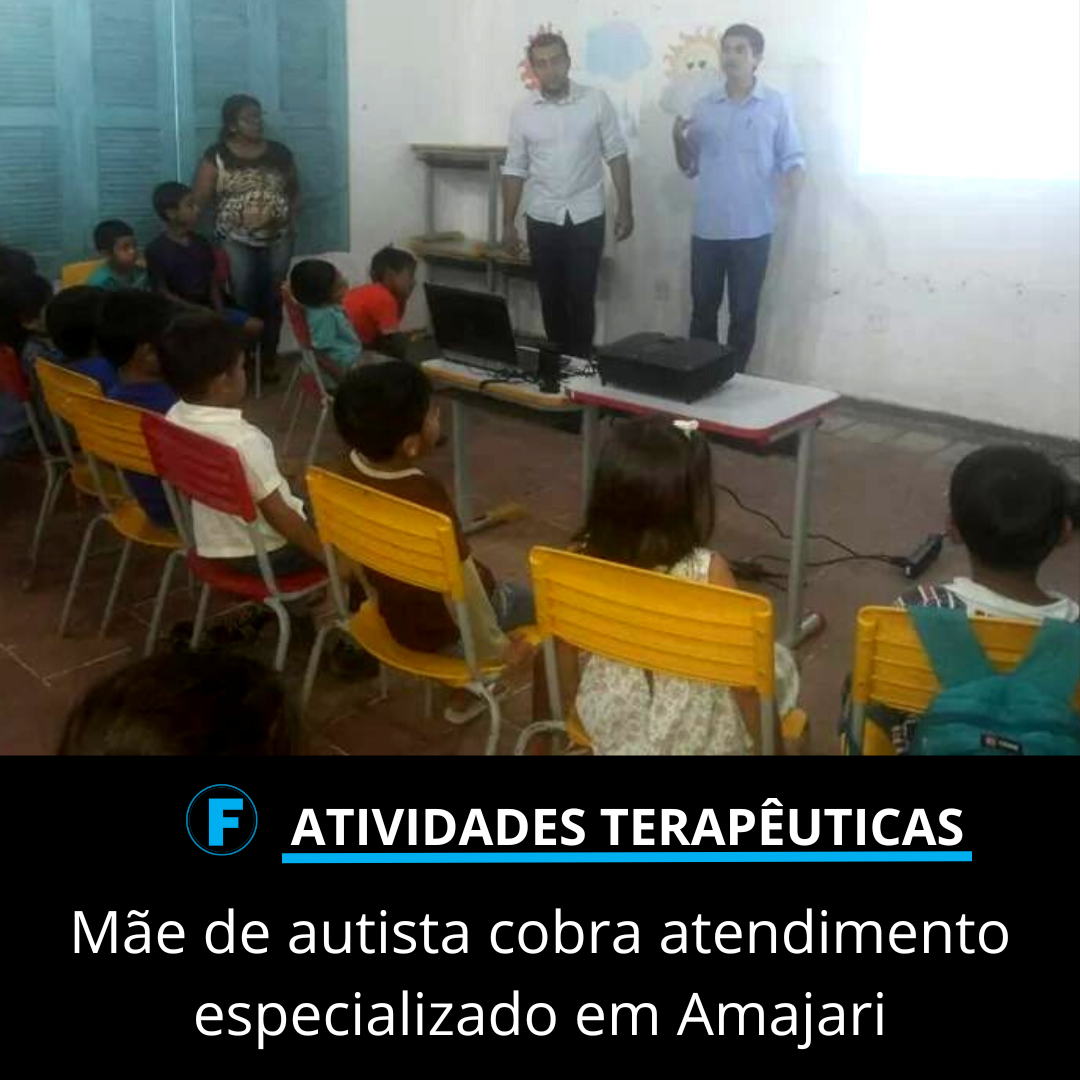 Mãe de autista cobra atendimento especializado em Amajari