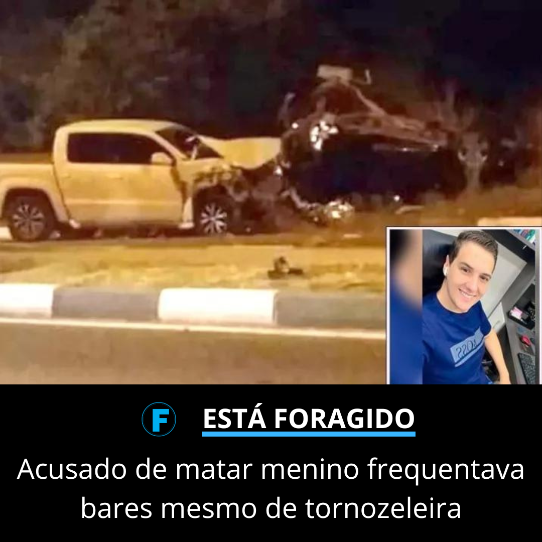 Acusado de matar menino frequentava bares mesmo de tornozeleira