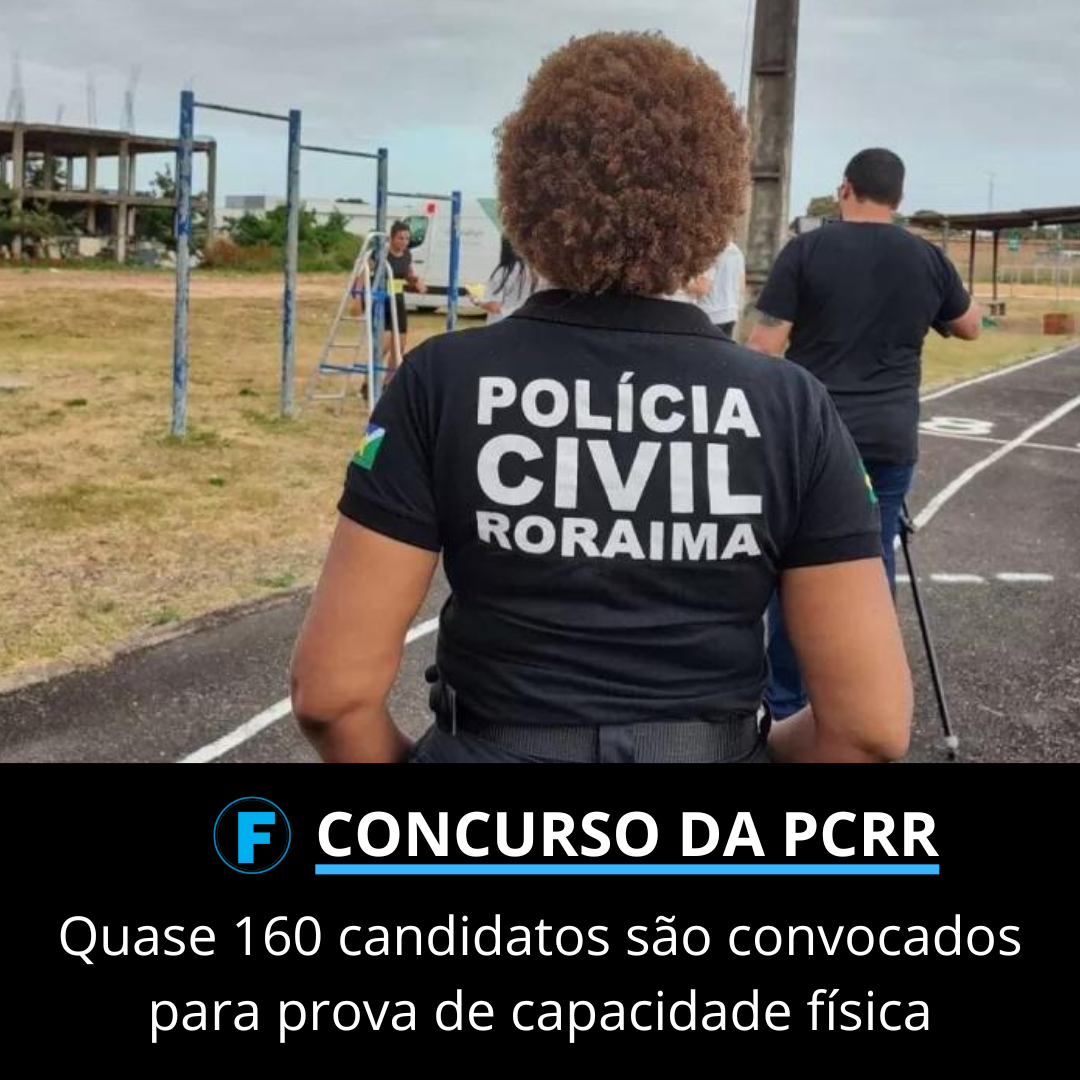 Quase 160 candidatos são convocados para prova de capacidade física
