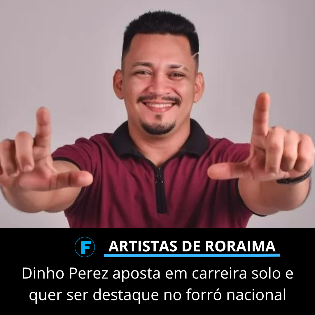 Dinho Perez aposta em carreira solo e quer ser destaque no forró nacional