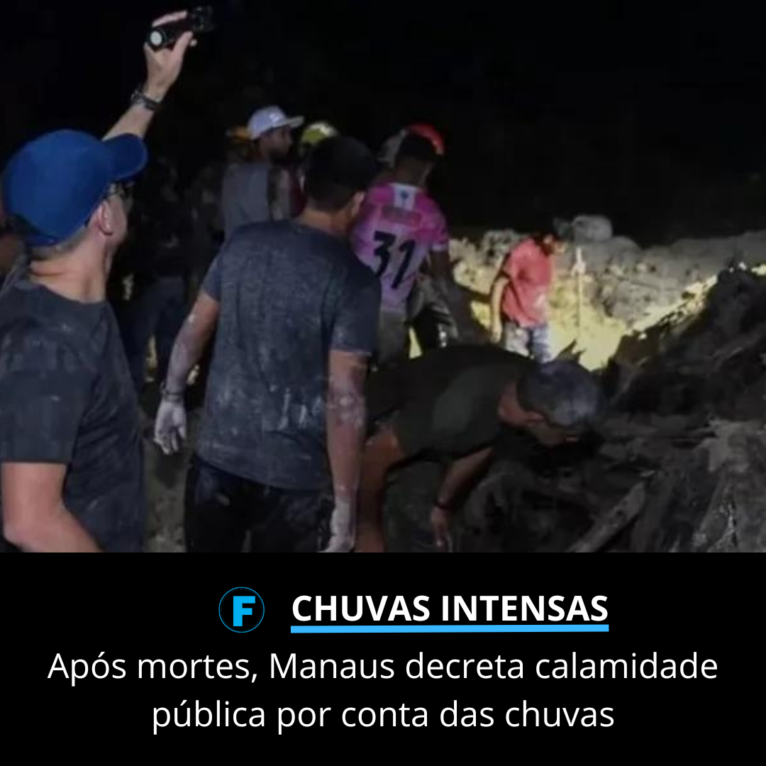 Após mortes, Manaus decreta calamidade pública por conta das chuvas