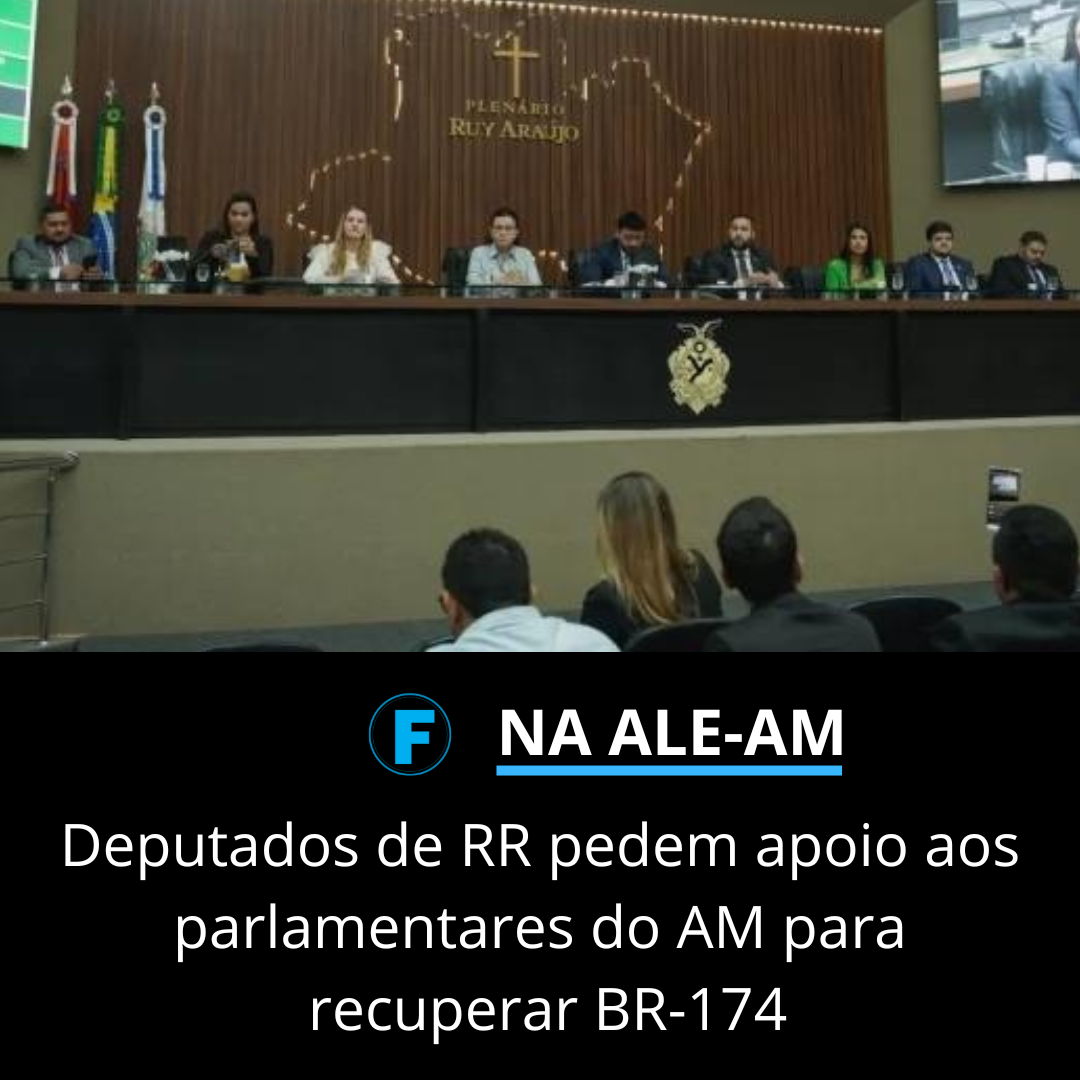 Deputados de RR pedem apoio aos parlamentares do AM para recuperar BR-174