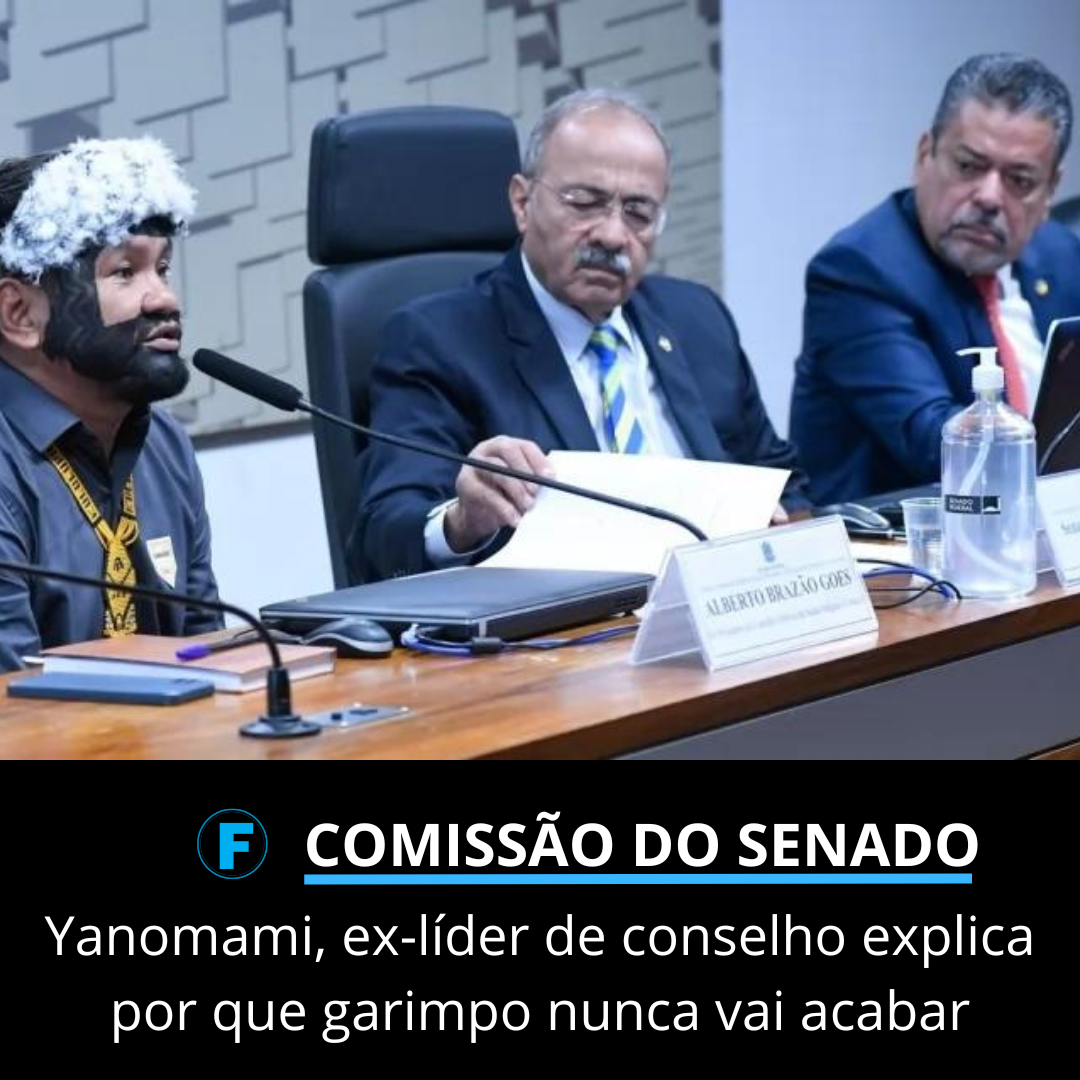 Yanomami, ex-líder de conselho explica por que garimpo nunca vai acabar