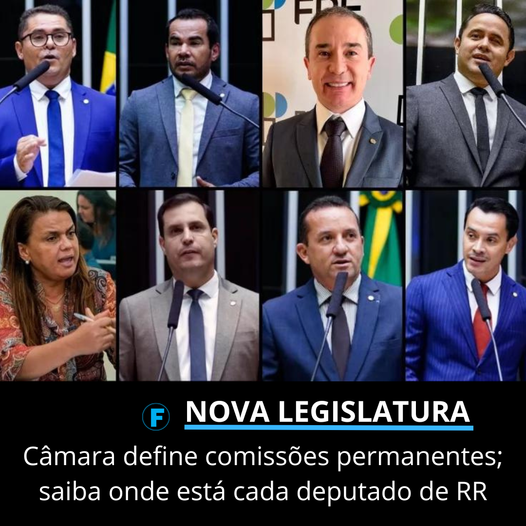 Câmara define comissões permanentes; saiba onde está cada deputado de RR
