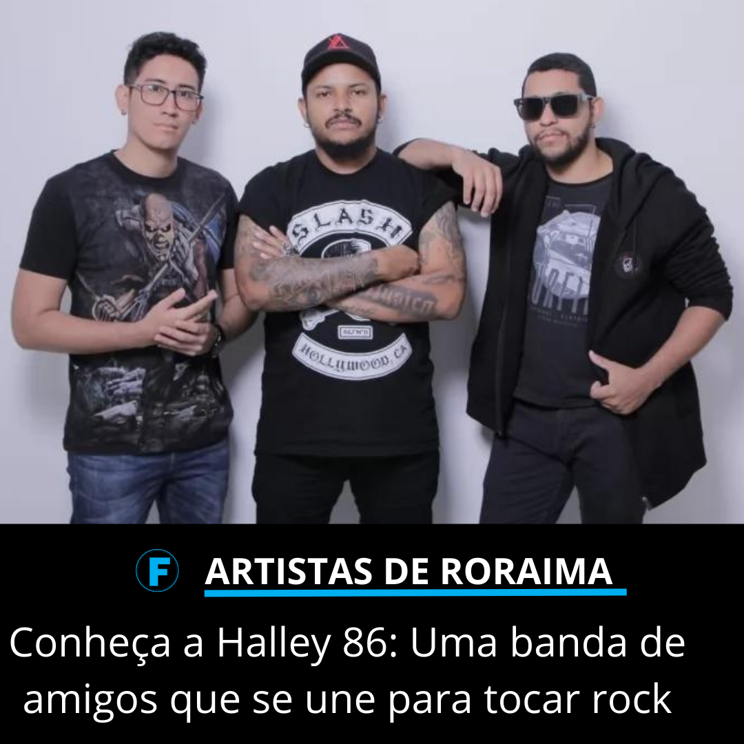 Conheça a Halley 86: Uma banda de amigos que se une para tocar rock