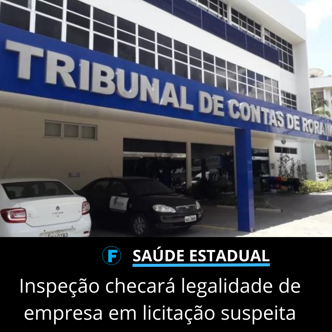 Inspeção checará legalidade de empresa em licitação suspeita