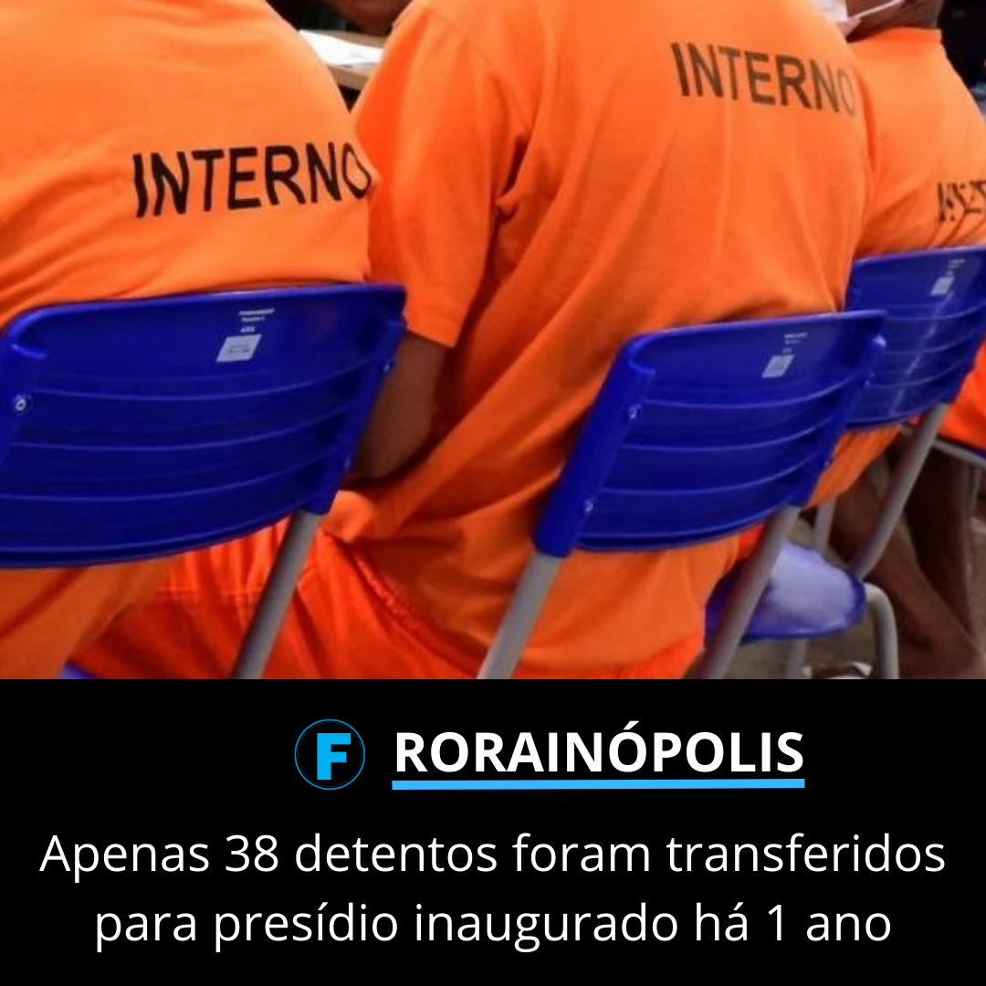 Apenas 38 detentos foram transferidos para presídio inaugurado há 1 ano