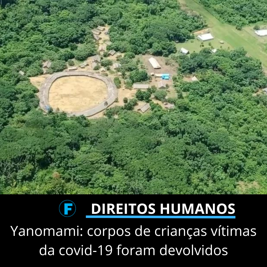 Yanomami: corpos de crianças vítimas da covid-19 foram devolvidos