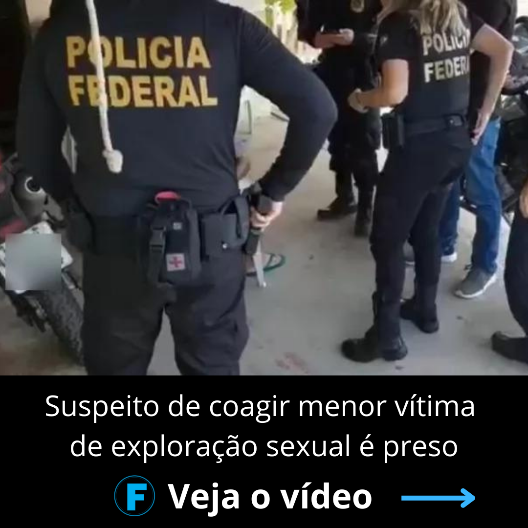 Suspeito de coagir menor vítima de exploração sexual é preso