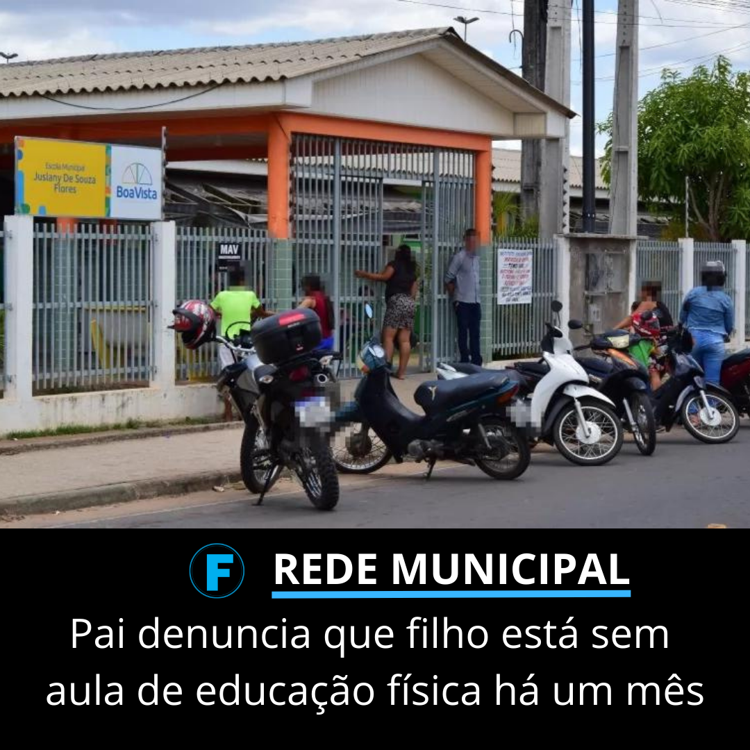 Pai denuncia que filho está sem aula de educação física há um mês