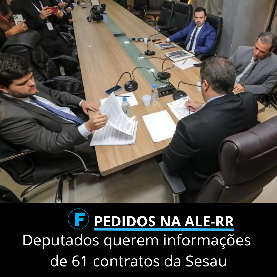 Deputados querem informações de 61 contratos da Sesau