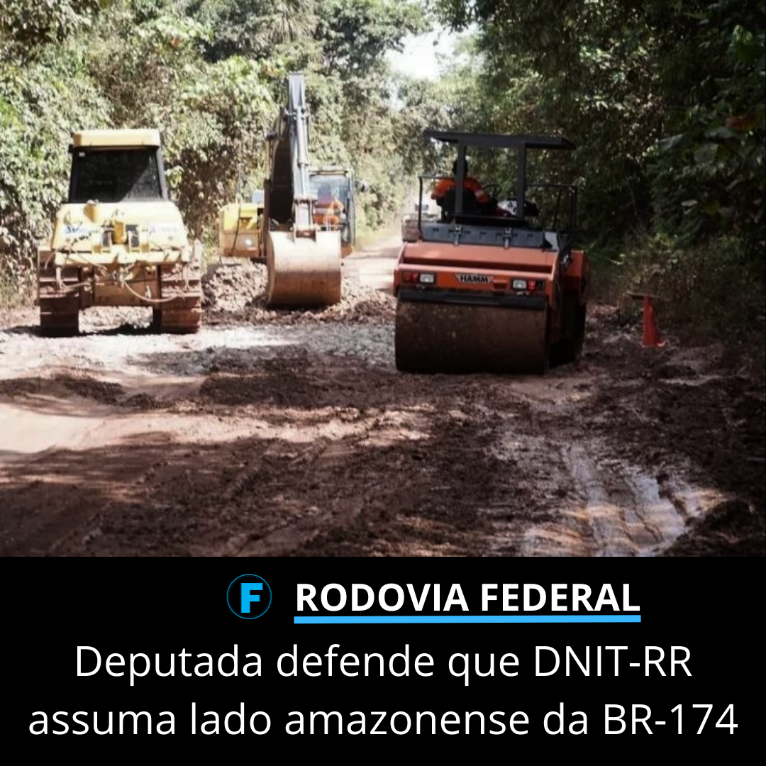 Deputada defende que DNIT-RR assuma lado amazonense da BR-174