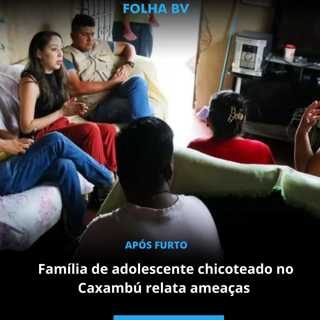 Família de adolescente chicoteado no caxambu relata ameaças 