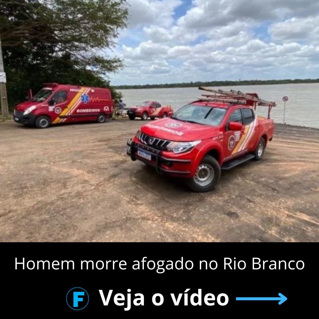 Homem morre afogado no Rio Branco