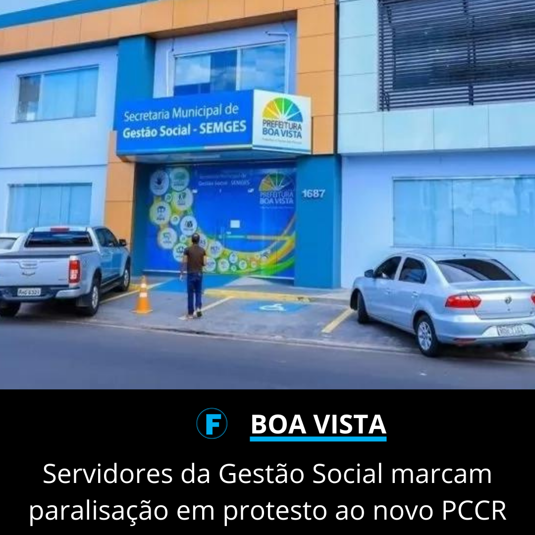Servidores da Gestão Social marcam paralisação em protesto ao novo PCCR