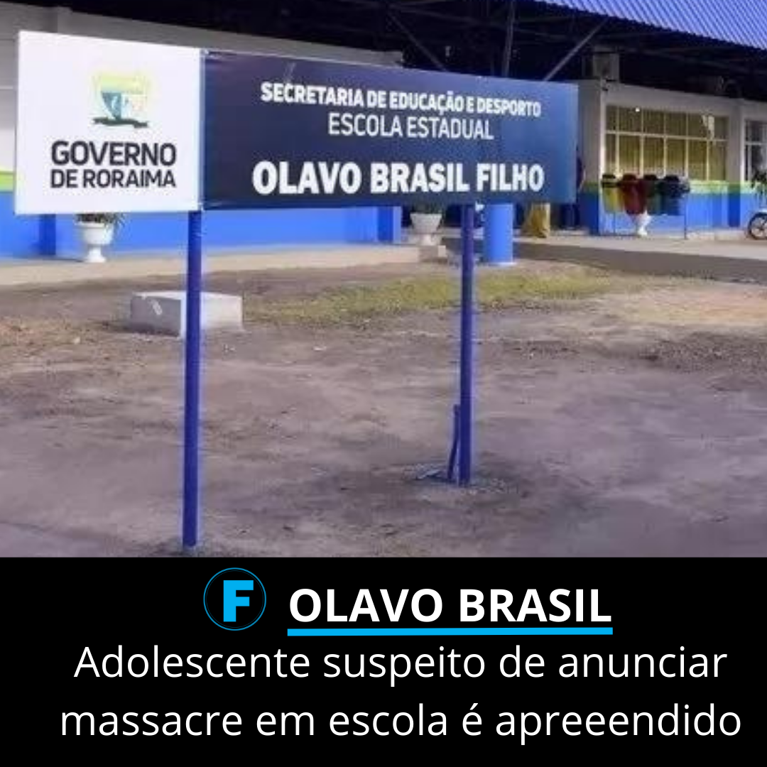 Adolescente suspeito de anunciar massacre em escola é apreeendido