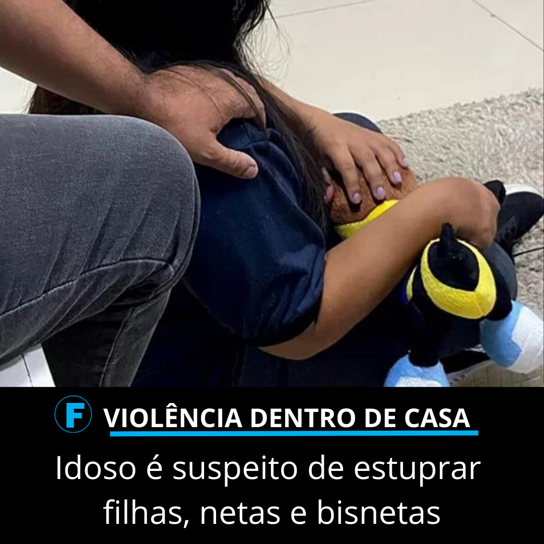 Idoso é suspeito de estuprar filhas, netas e bisnetas