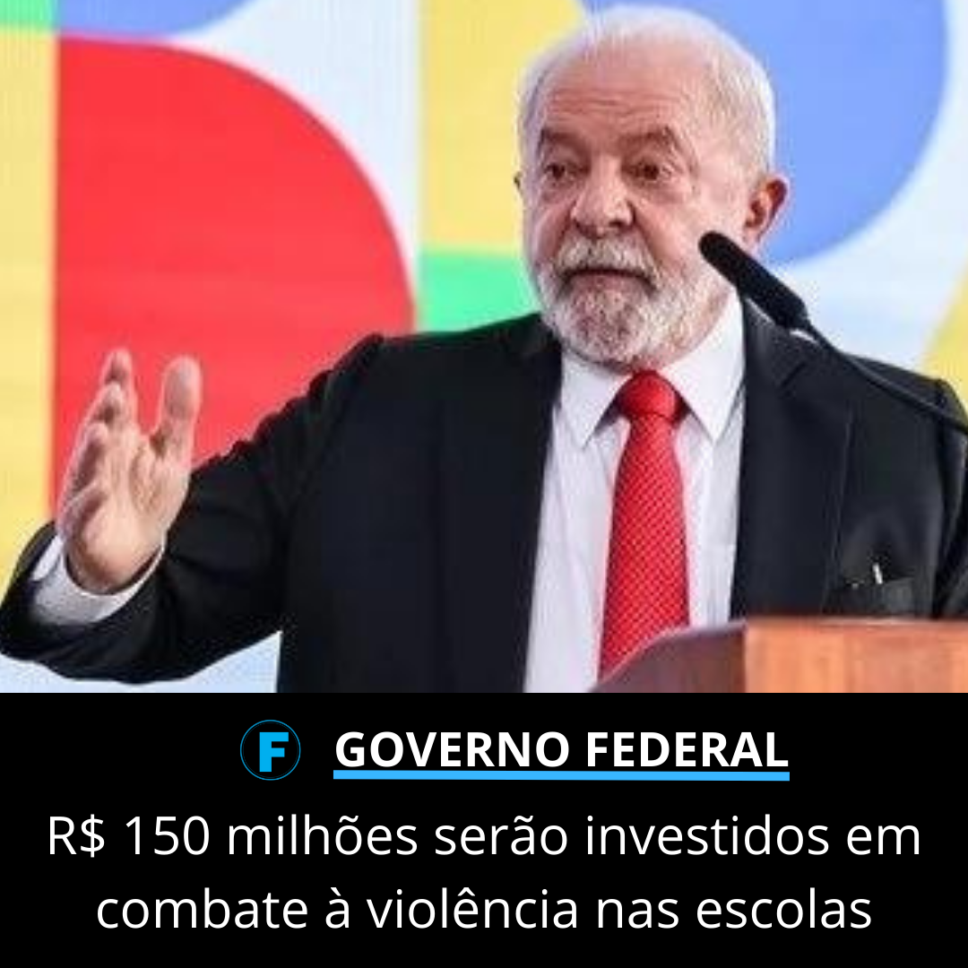 R$ 150 milhões serão investidos em combate à violência nas escolas