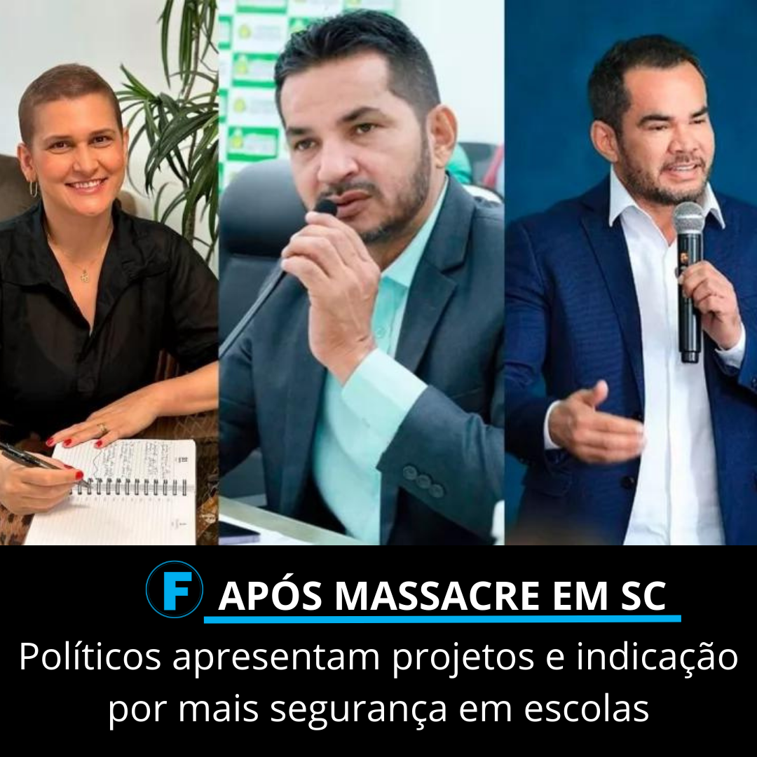 Políticos apresentam projetos e indicação por mais segurança em escolas