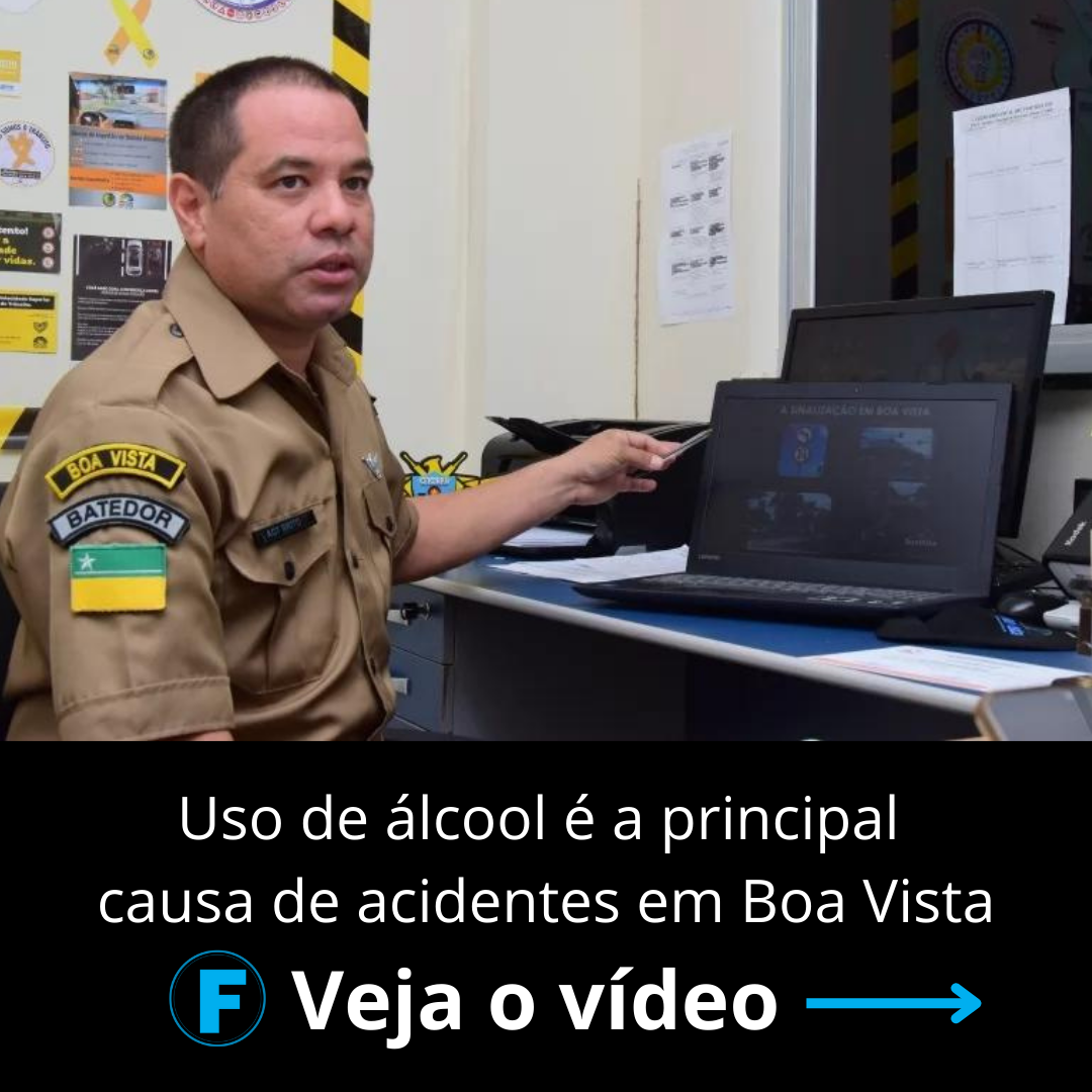 Uso de álcool é a principal causa de acidentes em Boa Vista