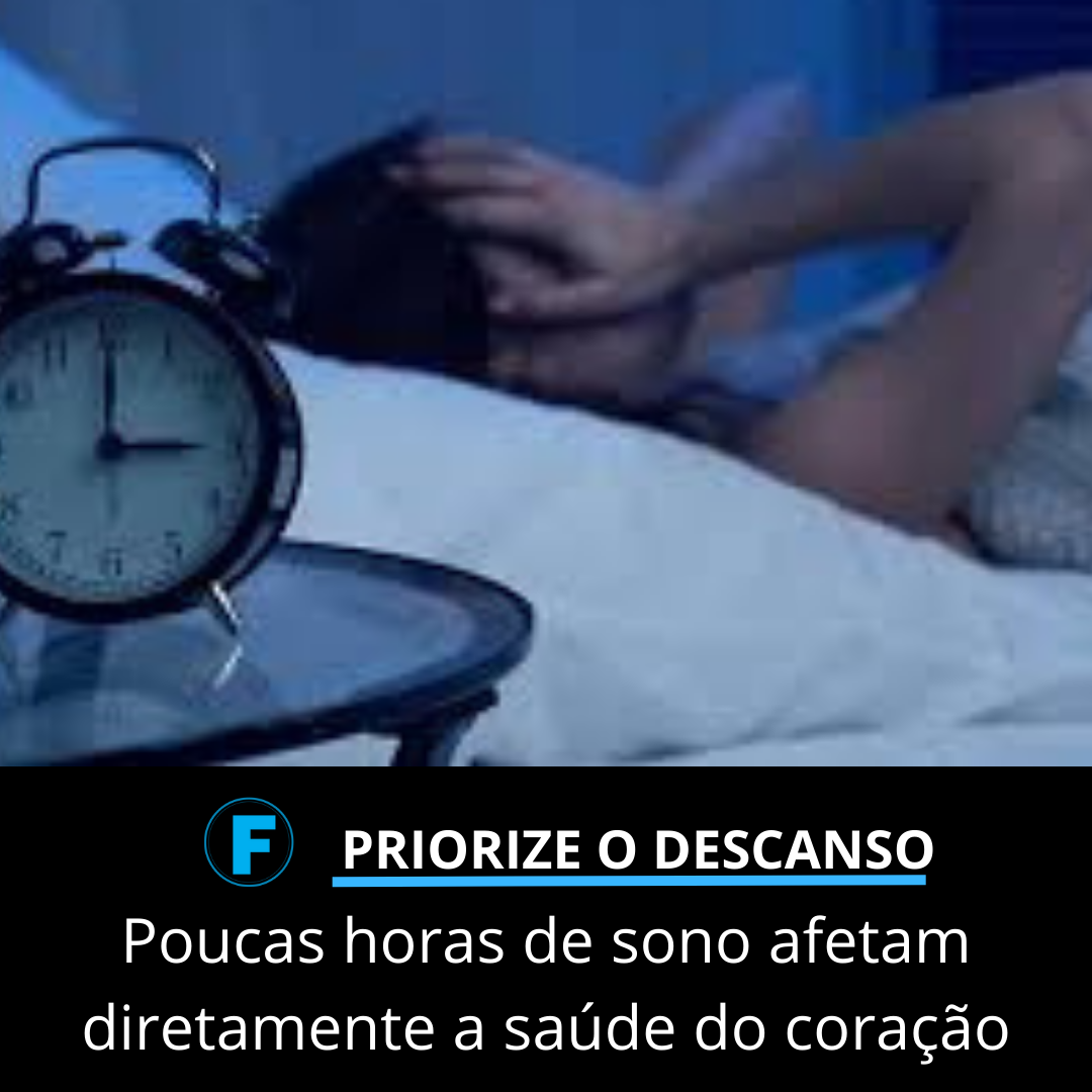 Poucas horas de sono afetam diretamente a saúde do coração