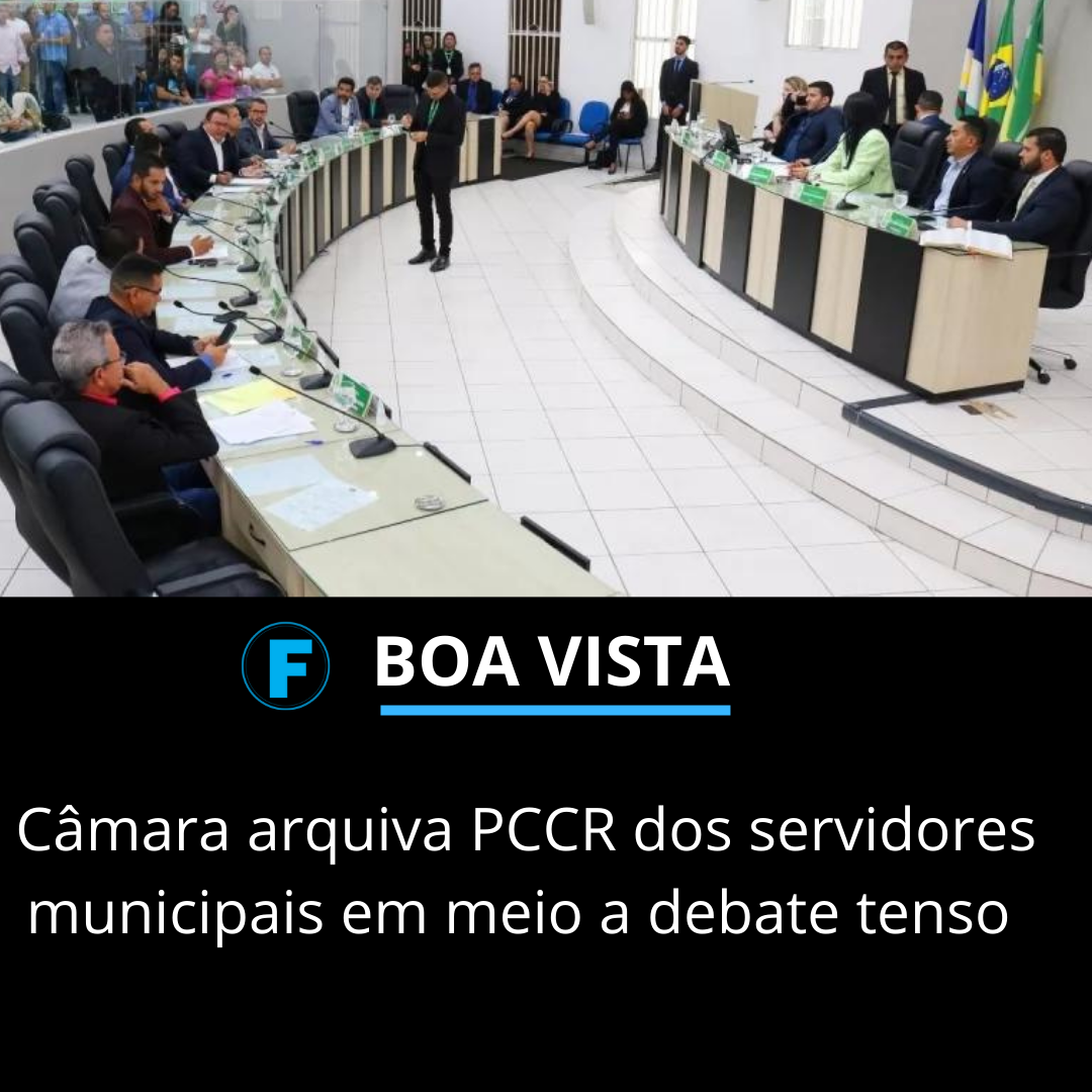 Câmara arquiva pcrr dos servidores mini em meio a debate tenso 
