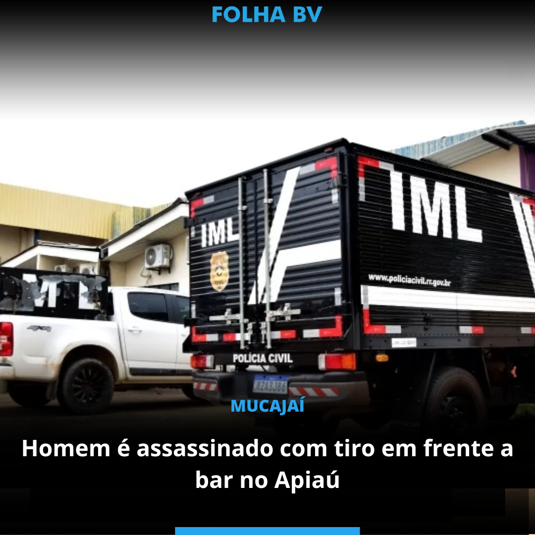 Homem é assassinado com tiros em frente a bar no Apiaú
