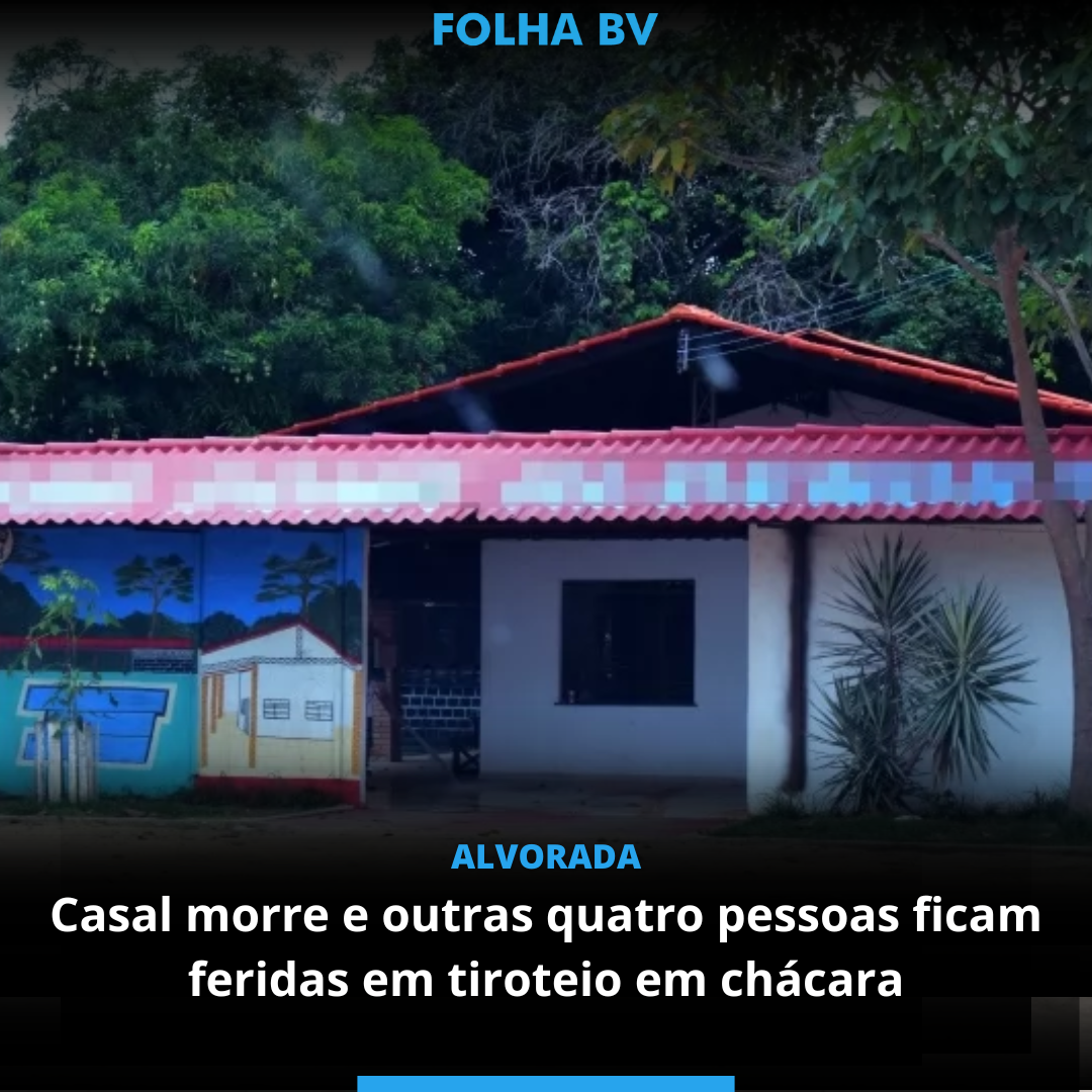 Casal morre e outras quatro ficam feridas em tiroteio