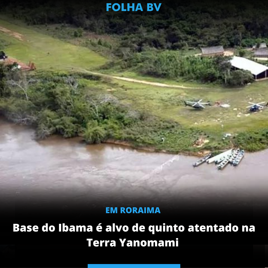 Base do Ibama é alvo de quinto atentado na Terra Yanomami 